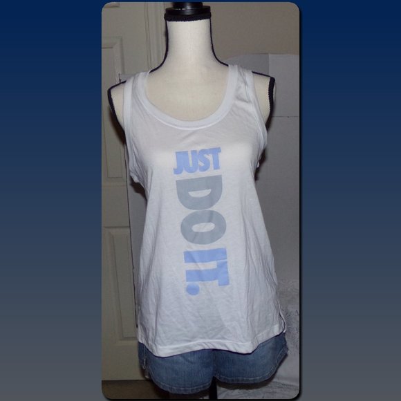 BOGO!! Just Do It Racerback Tank Top {L14} - Picture 2 of 4